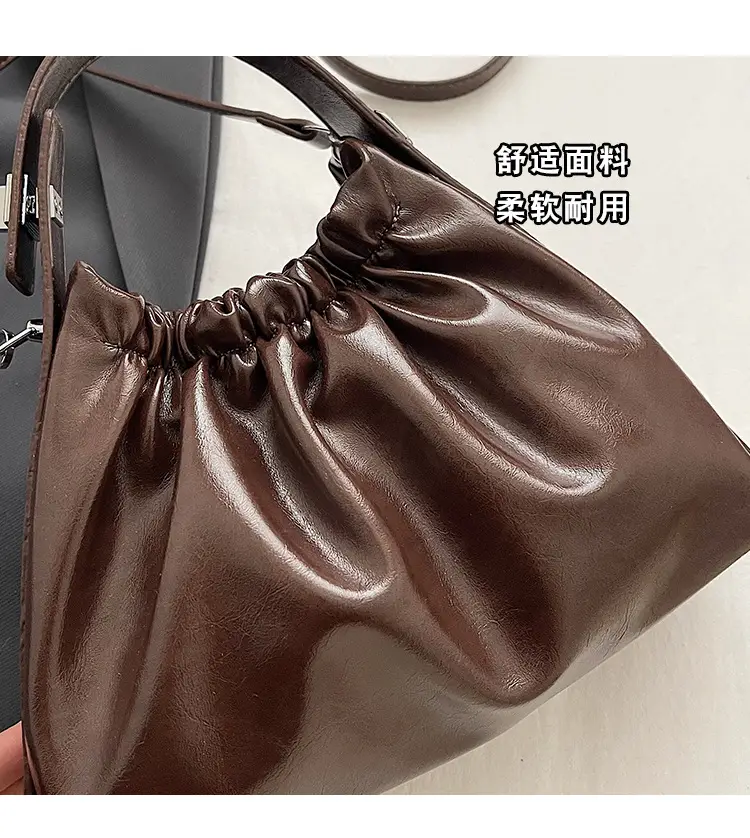 2024 New Fashion Shoulder Crossbody Bag Olive Gloss — feature 7