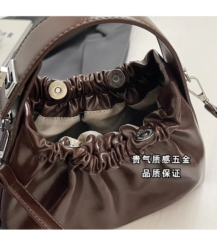 2024 New Fashion Shoulder Crossbody Bag Olive Gloss — feature 8