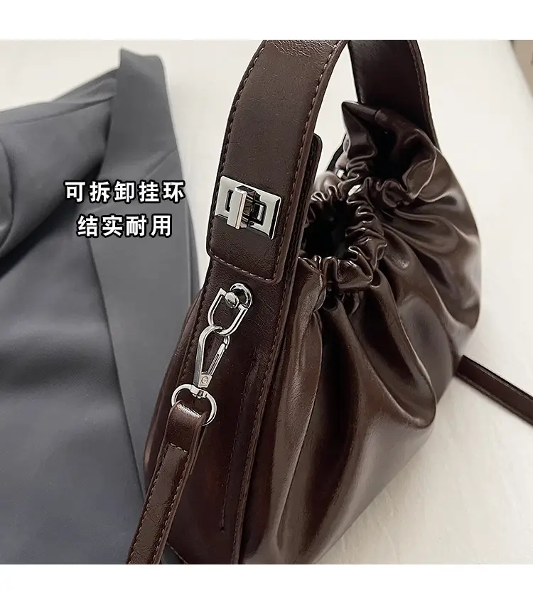 2024 New Fashion Shoulder Crossbody Bag Olive Gloss — feature 9