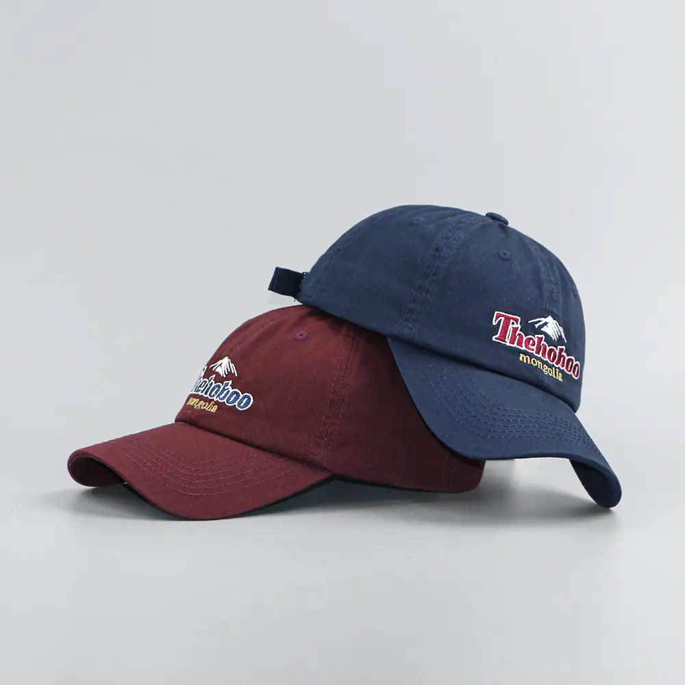 Korean Style Mountain Embroidered Women's Cap — feature 2