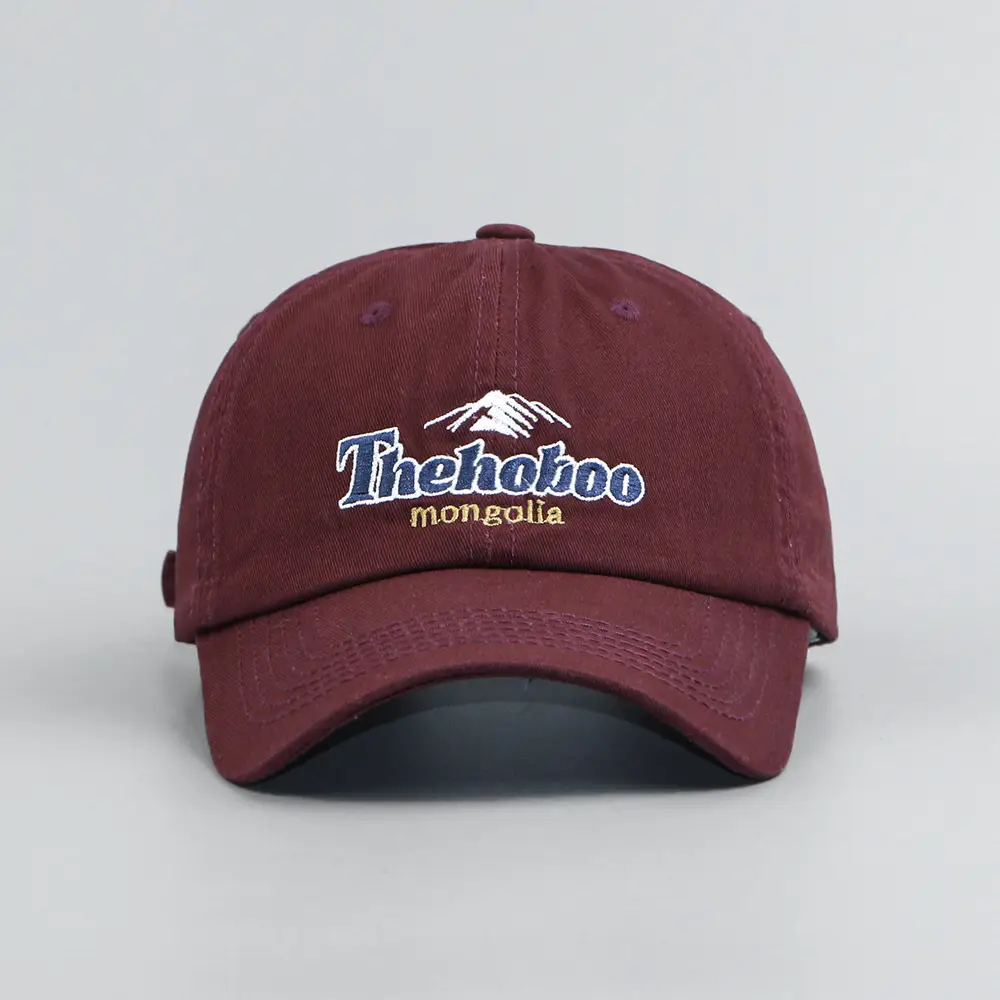 Korean Style Mountain Embroidered Women's Cap — feature 4