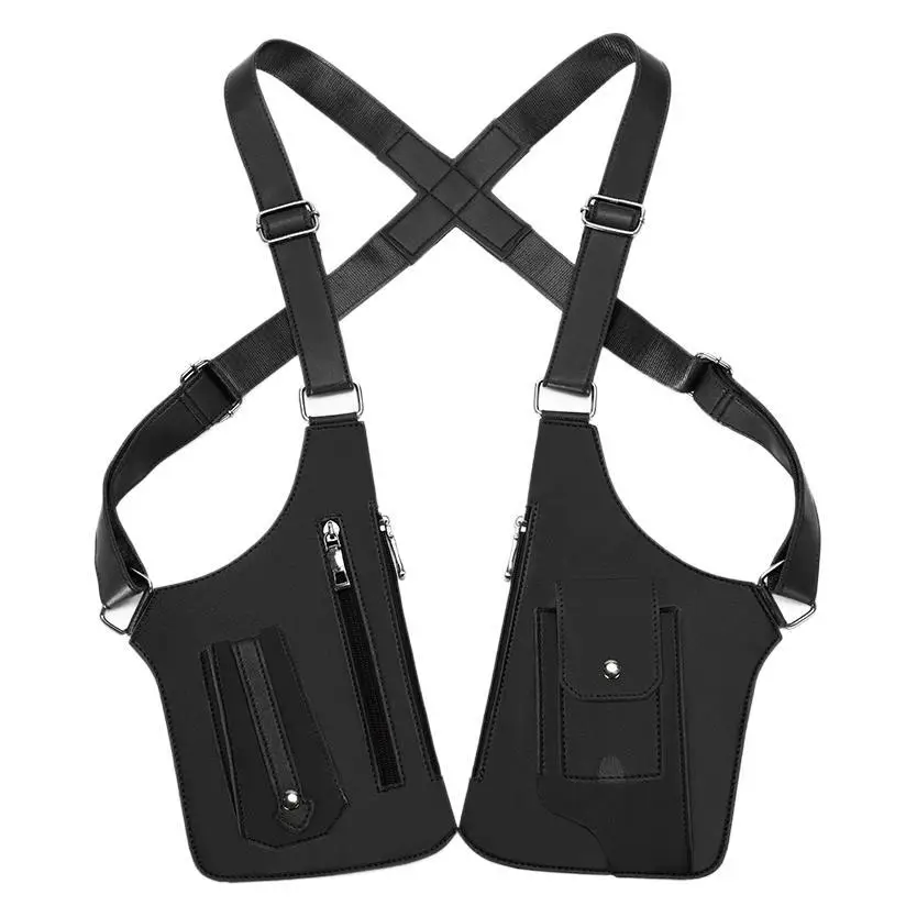 Tactical Armpit Bag for Men Black Multi-Functional - Image 12