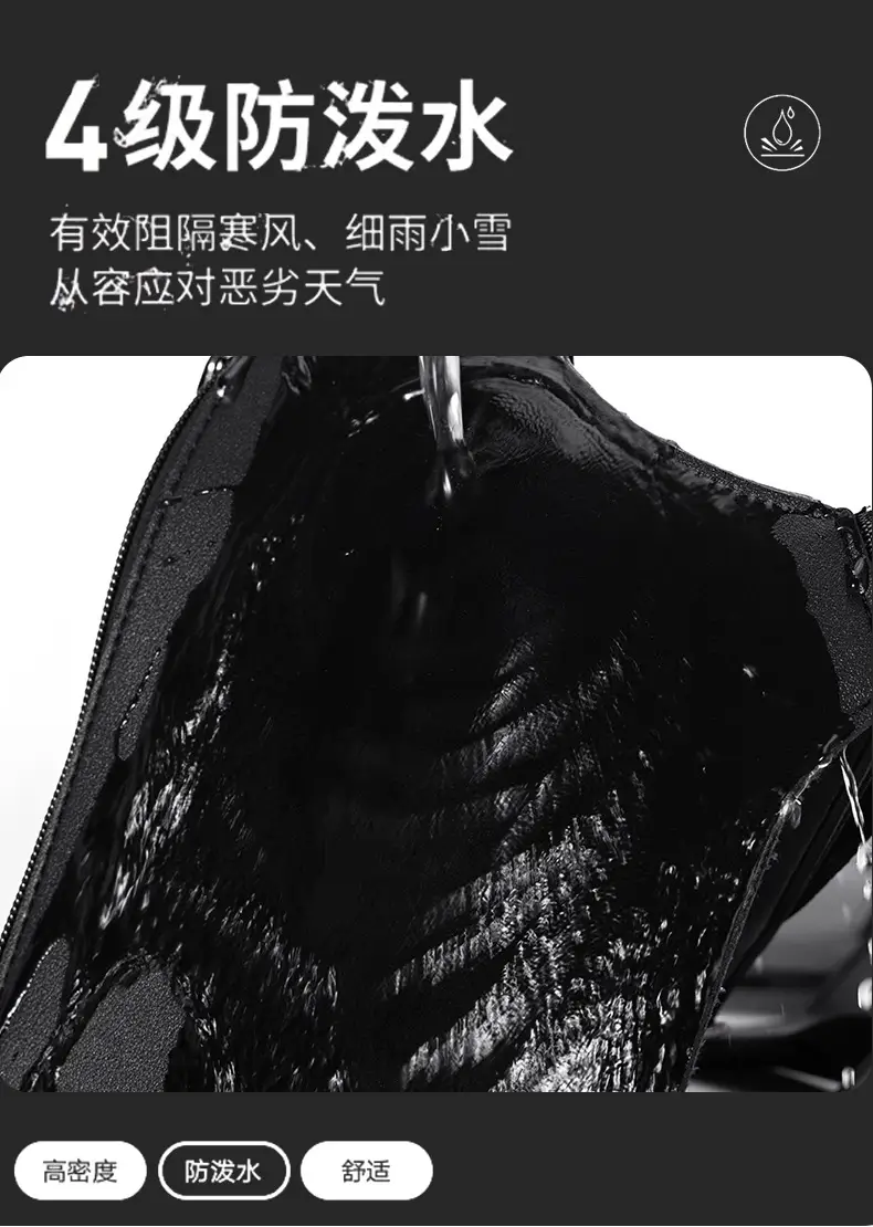 Tactical Armpit Bag for Men Black Multi-Functional — feature 11