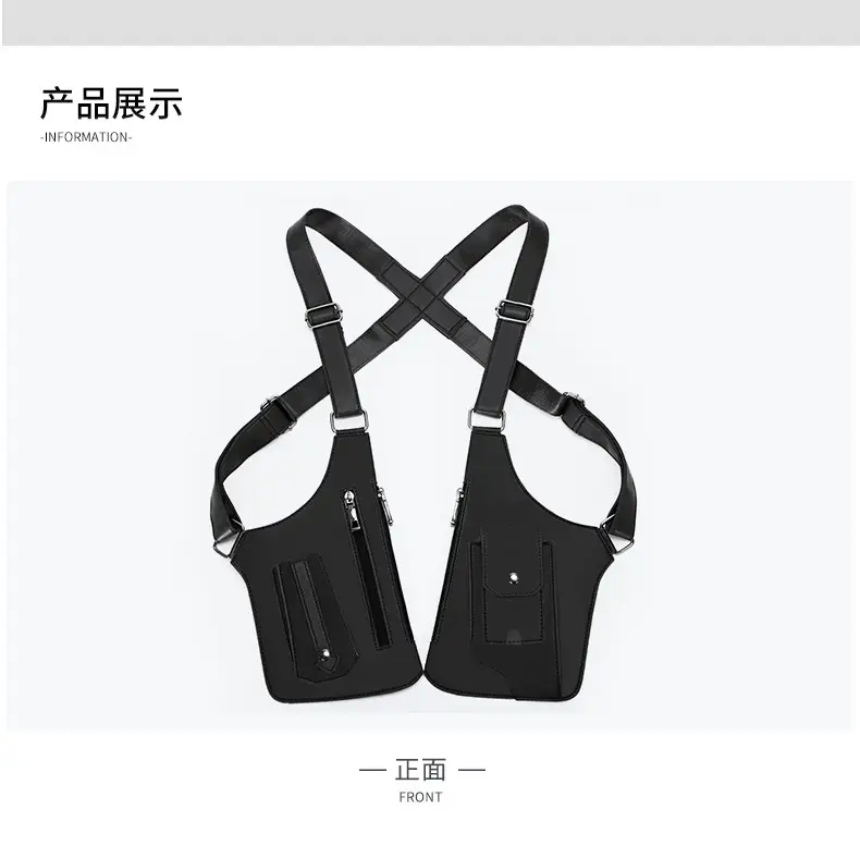 Tactical Armpit Bag for Men Black Multi-Functional — feature 17