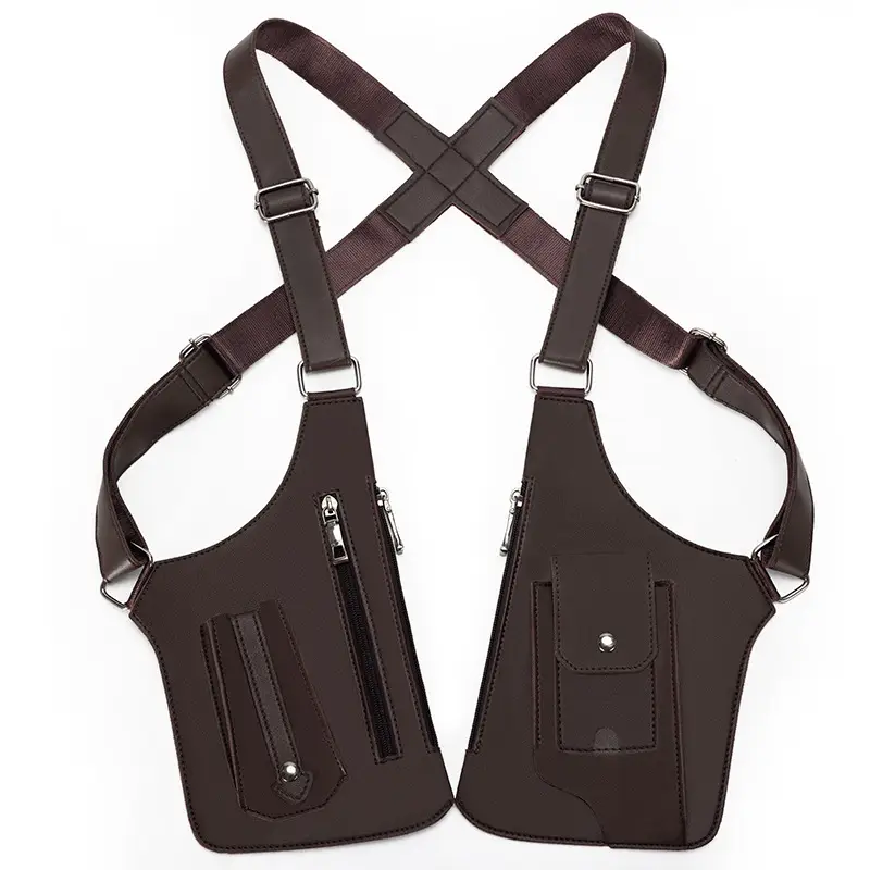 Tactical Armpit Bag for Men Black Multi-Functional - Image 2