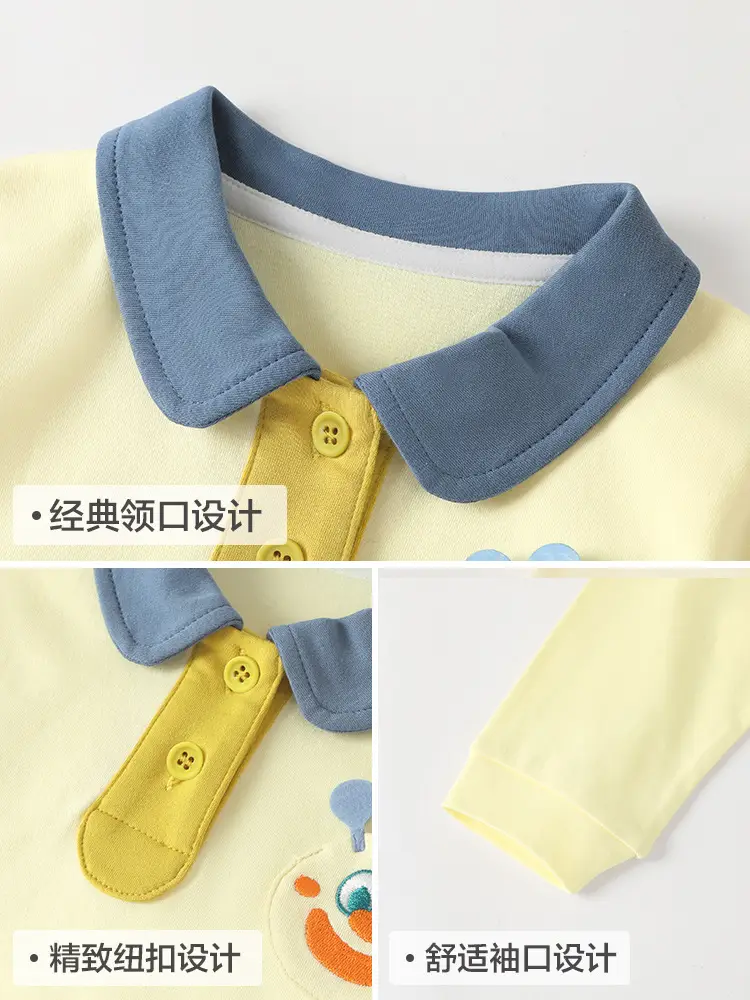 Baby Cartoon T-Shirt Spring Autumn Boys Girls