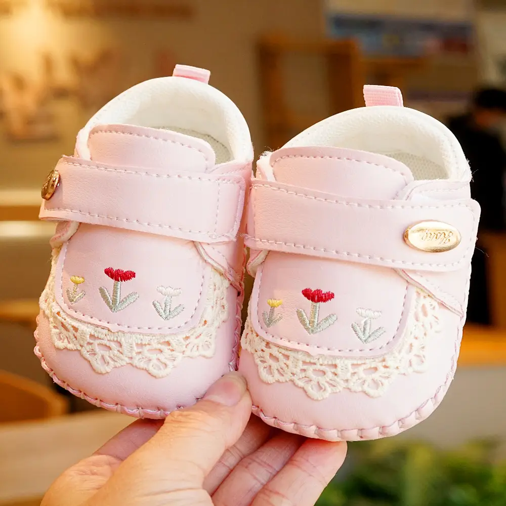 Baby Shoes Soft Sole Non-Slip Spring and Autumn New Toddler Shoes 0-1 Year Old