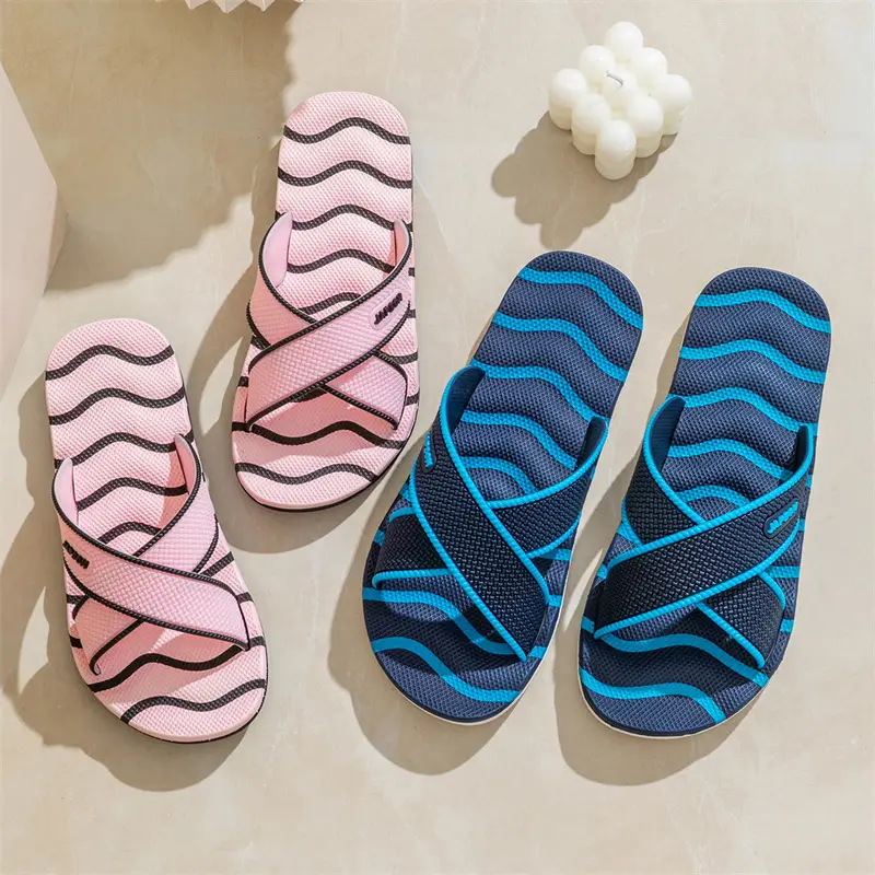Home Sandals for Women, Non-Slip Thick-Soled Eva Massage Large Size Couple's Bathroom Bathing Men's Trendy Slippers for Summer - Image 16