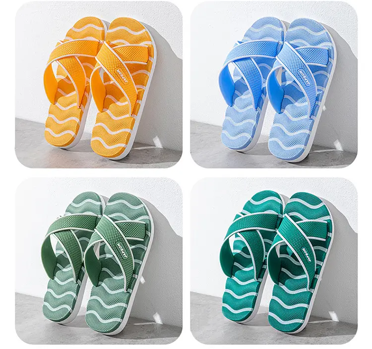 Home Sandals for Women, Non-Slip Thick-Soled Eva Massage Large Size Couple's Bathroom Bathing Men's Trendy Slippers for Summer — feature 15