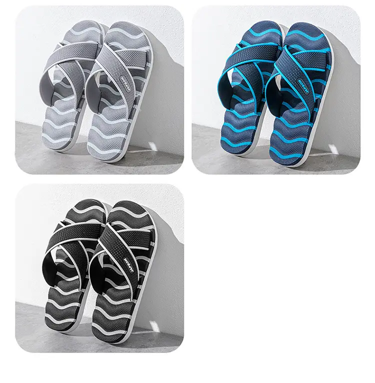 Home Sandals for Women, Non-Slip Thick-Soled Eva Massage Large Size Couple's Bathroom Bathing Men's Trendy Slippers for Summer — feature 16
