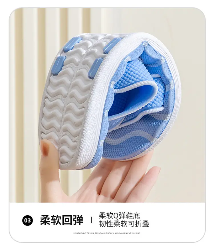 Home Sandals for Women, Non-Slip Thick-Soled Eva Massage Large Size Couple's Bathroom Bathing Men's Trendy Slippers for Summer — feature 8