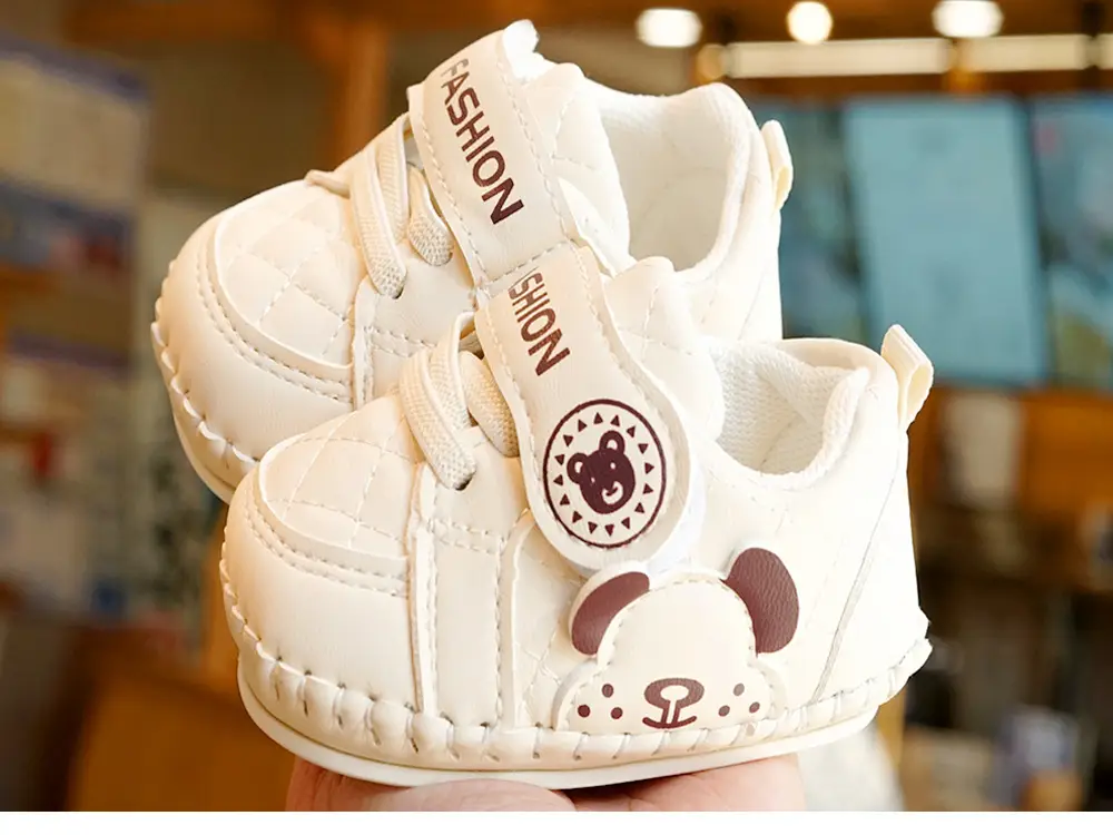 Baby Shoes Pink Cartoon Soft Sole 0-1 Year — feature 5