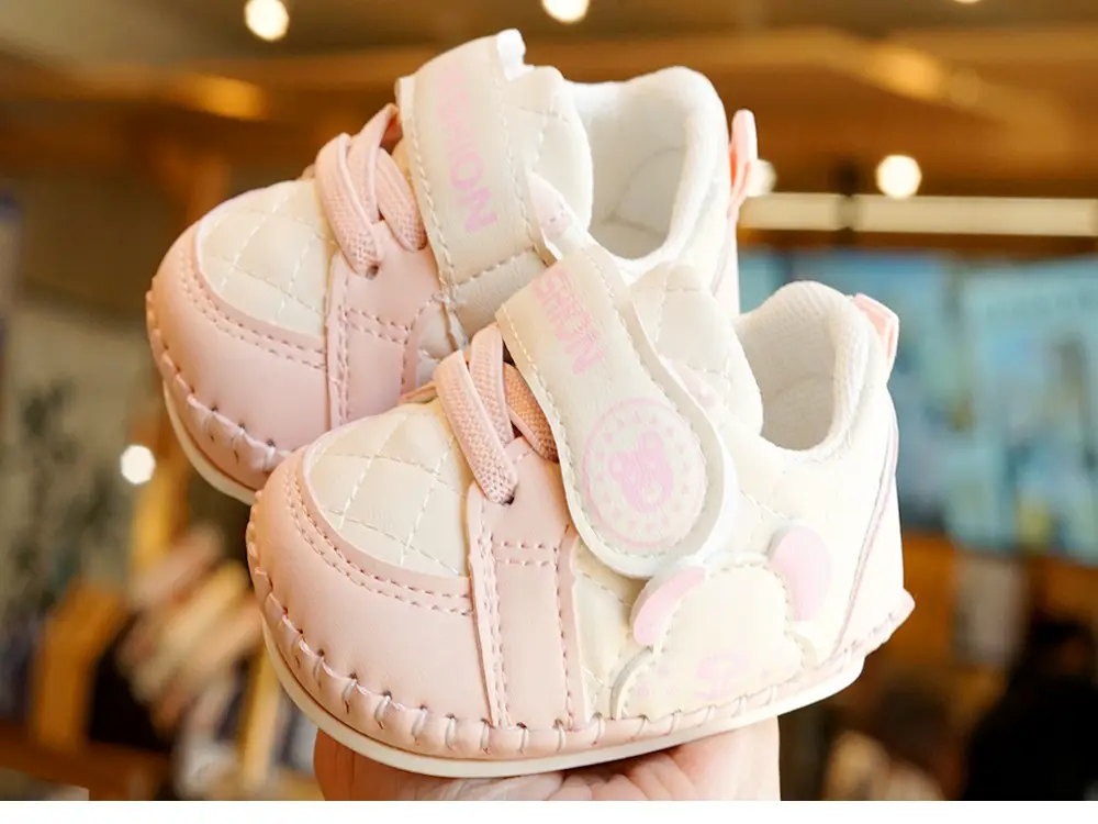 Baby Shoes Pink Cartoon Soft Sole 0-1 Year — feature 7