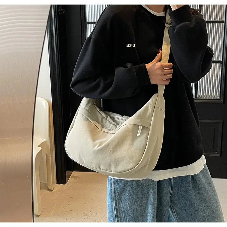 Women's Large Capacity Navy Blue Shoulder Crossbody Bag — feature 14