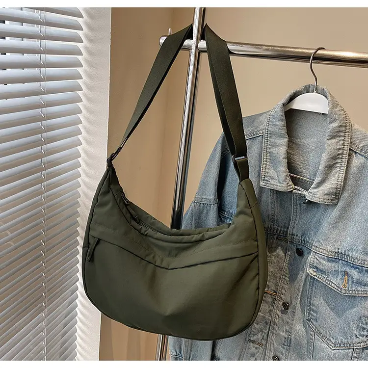 Women's Large Capacity Navy Blue Shoulder Crossbody Bag — feature 33