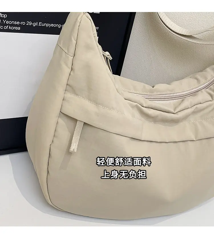 Women's Large Capacity Navy Blue Shoulder Crossbody Bag — feature 4