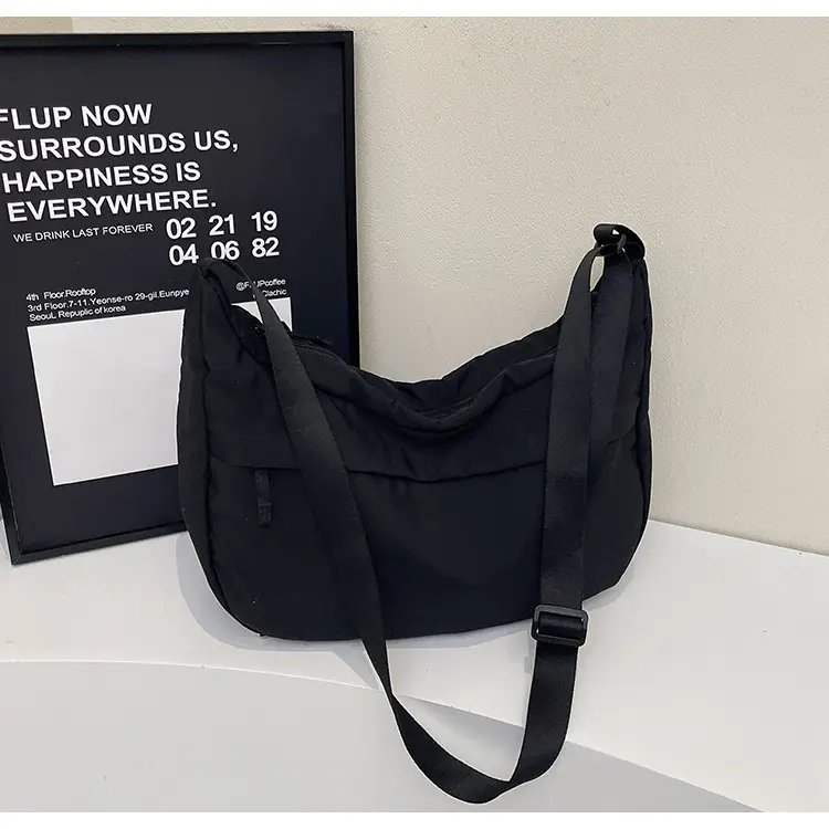 Women's Large Capacity Navy Blue Shoulder Crossbody Bag — feature 44
