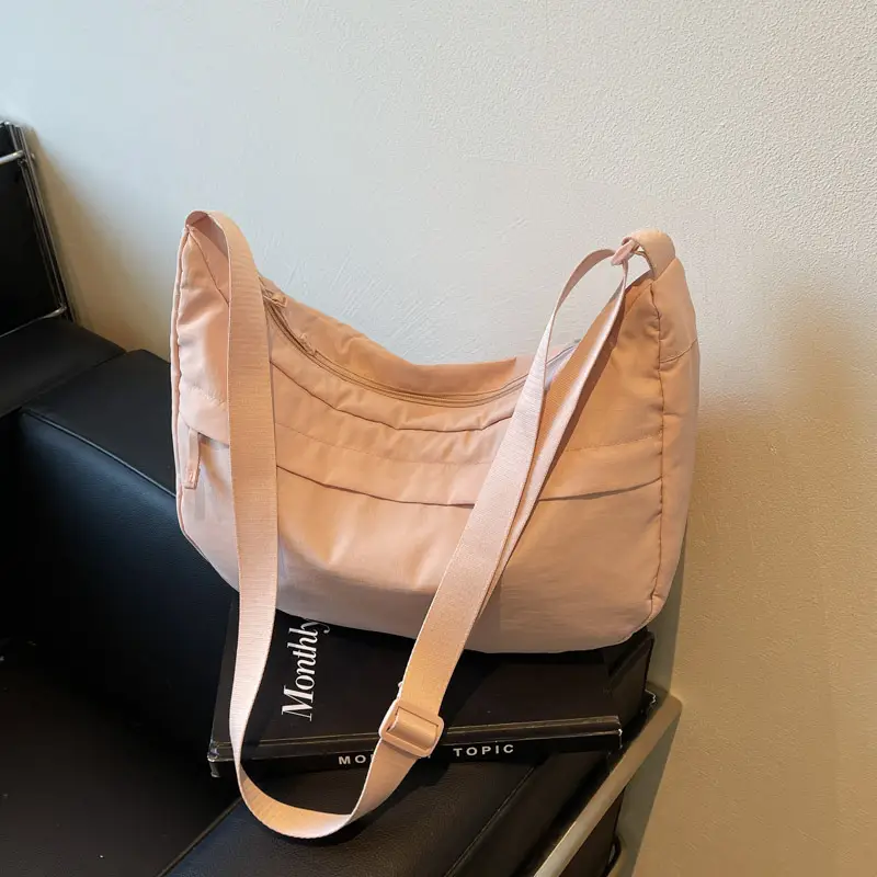 Women's Large Capacity Navy Blue Shoulder Crossbody Bag - Image 3