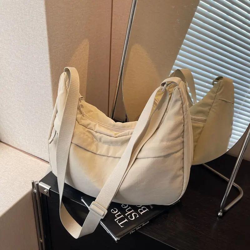 Women's Large Capacity Navy Blue Shoulder Crossbody Bag - Image 6