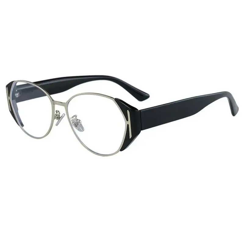 Women's Black Gold Mirror Sunglasses Retro Style
