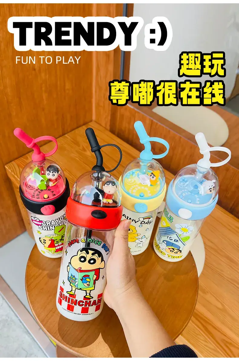 Crayon Shin New Shooting Water Cup Tritan Large Capacity — feature 10