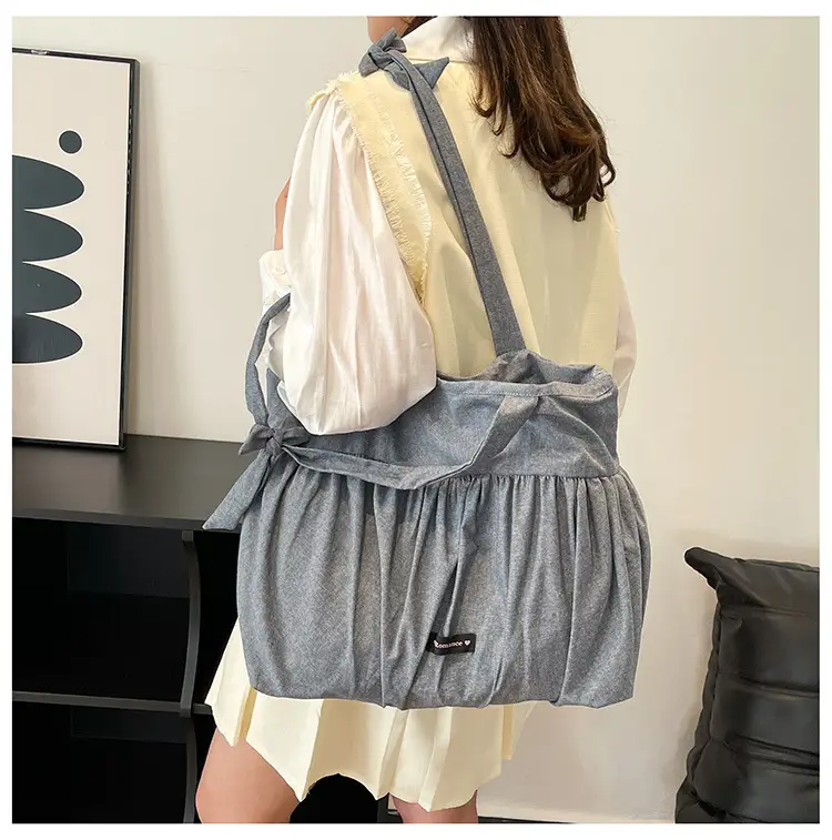 White Frilled Shoulder Bag for Women 2026 — feature 17