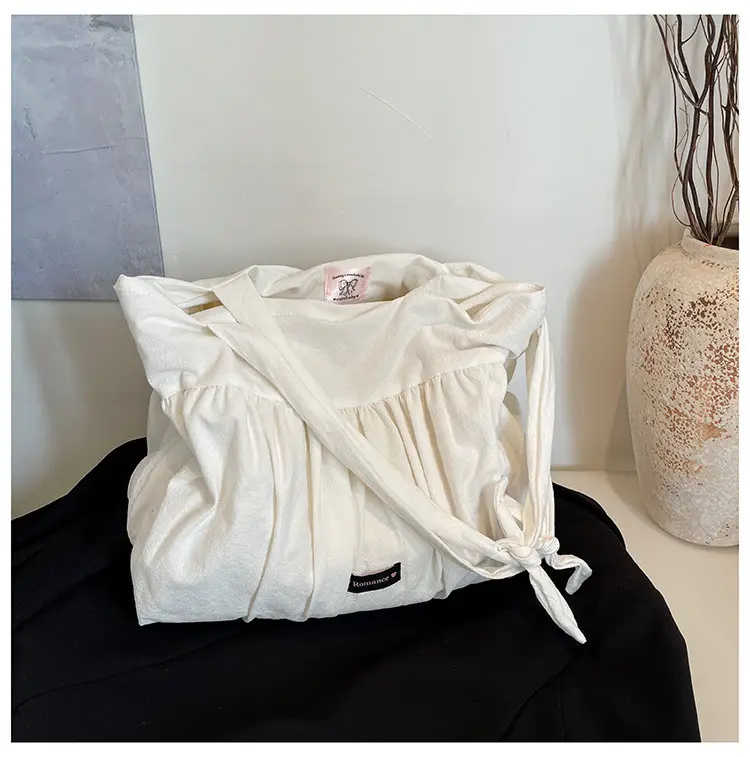 White Frilled Shoulder Bag for Women 2026 — feature 20
