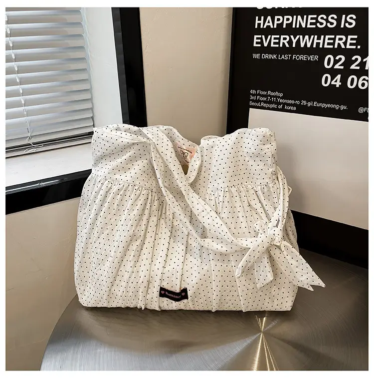 White Frilled Shoulder Bag for Women 2026 — feature 22