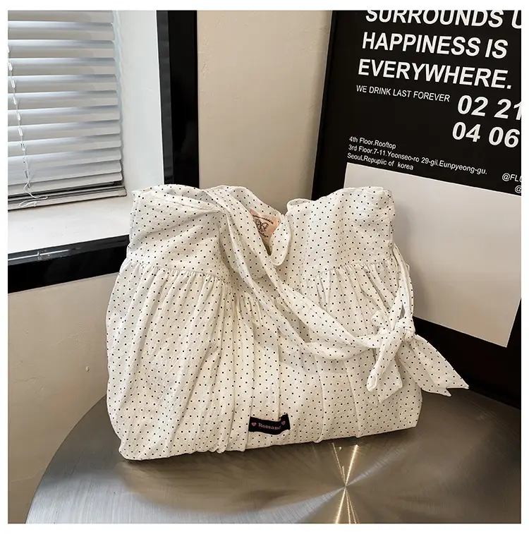 White Frilled Shoulder Bag for Women 2026 — feature 23