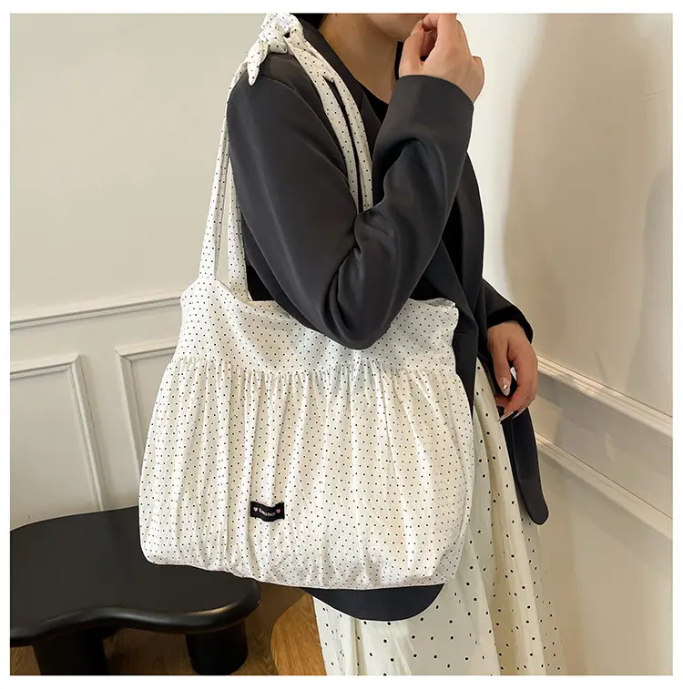 White Frilled Shoulder Bag for Women 2026 — feature 9