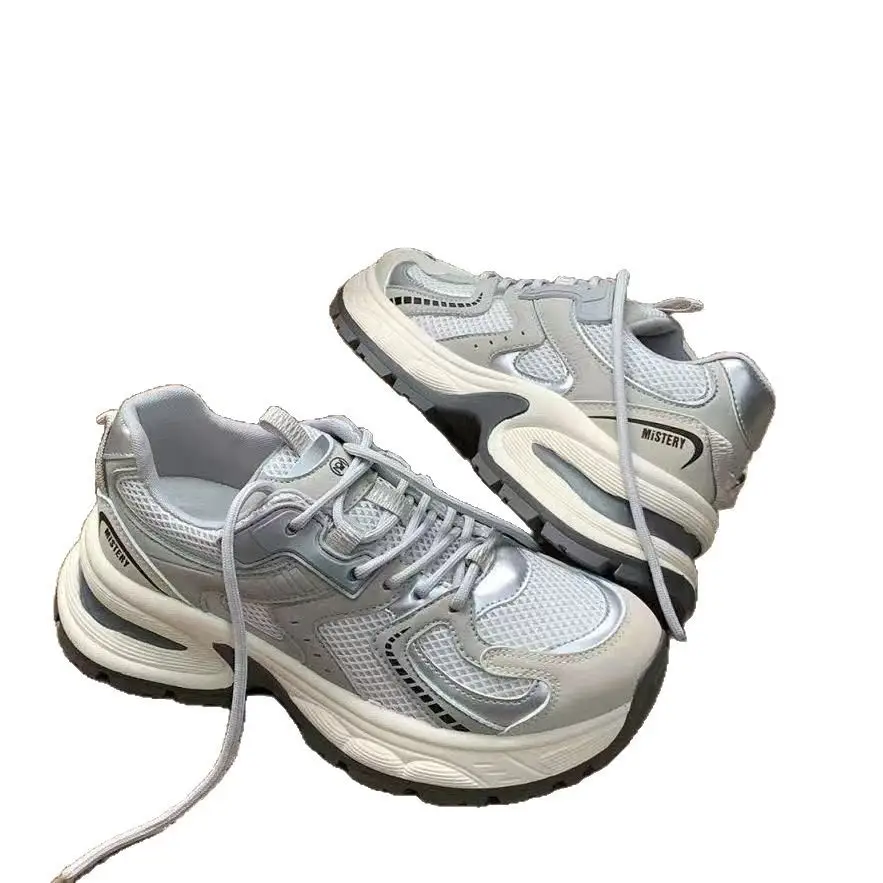 Spring 2025 New Foot Shown Small Mesh sneaker All-match Torre Shoes Women's Casual Breathable Internet Celebrity Running Shoes - Image 7