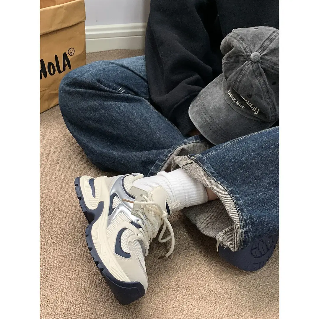 Spring 2025 New Foot Shown Small Mesh sneaker All-match Torre Shoes Women's Casual Breathable Internet Celebrity Running Shoes — feature 11