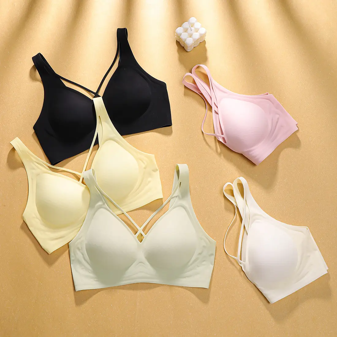 Sexy Cross Strap Hollow Underwear Jelly Soft - Image 8