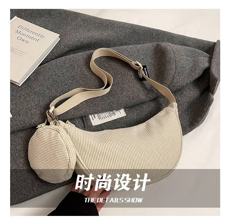 Crossbody Bag for Women Brown Mesh Shoulder Messenger — feature 12