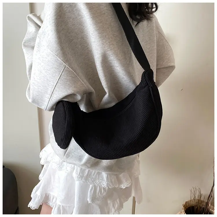 Crossbody Bag for Women Brown Mesh Shoulder Messenger — feature 15
