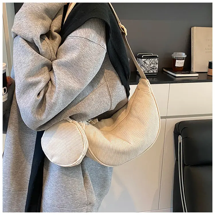 Crossbody Bag for Women Brown Mesh Shoulder Messenger — feature 26