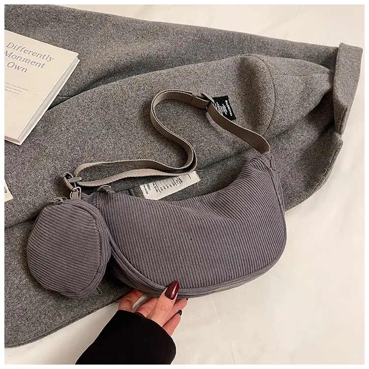 Crossbody Bag for Women Brown Mesh Shoulder Messenger — feature 35