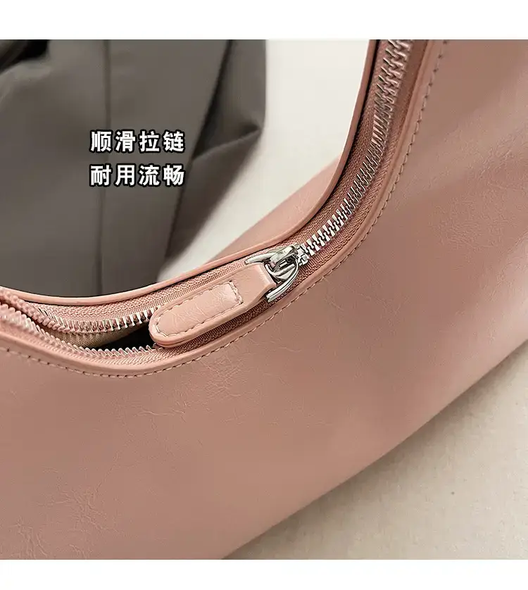 Red Women's Shoulder Bag 2025 Casual Elegant Design — feature 4