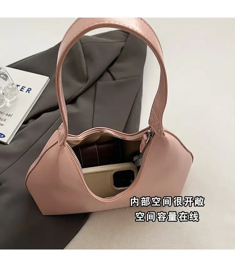 Red Women's Shoulder Bag 2025 Casual Elegant Design — feature 6