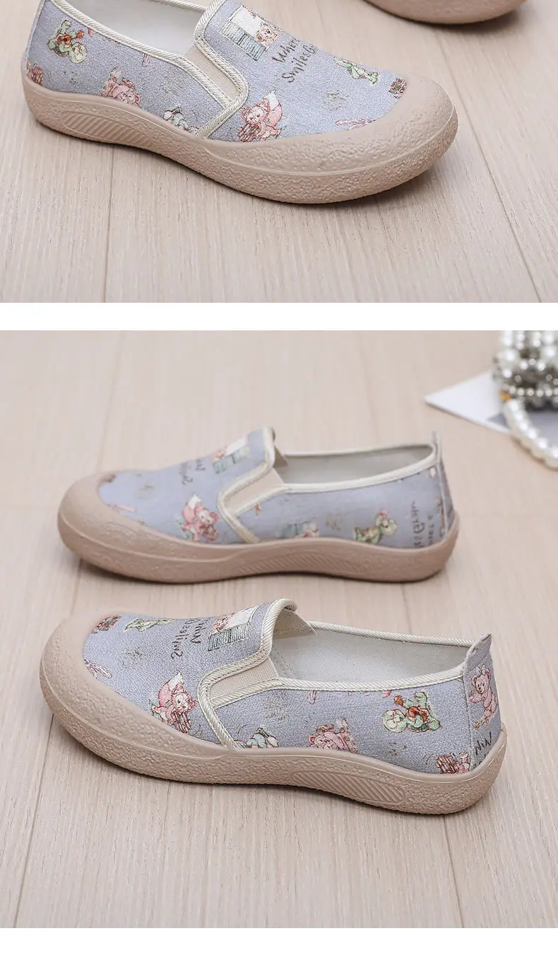 Women's Floral Slip-On Canvas Shoes Spring 2025 — feature 21