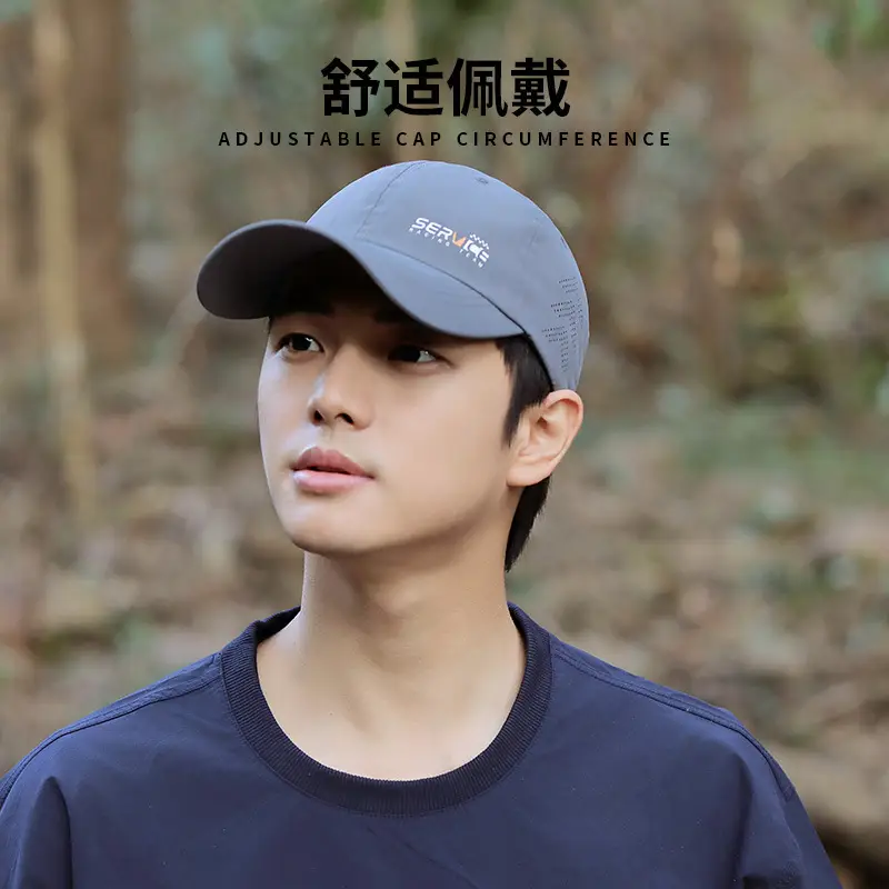 Men's Black Baseball Cap with Joker Letter Design - Image 10