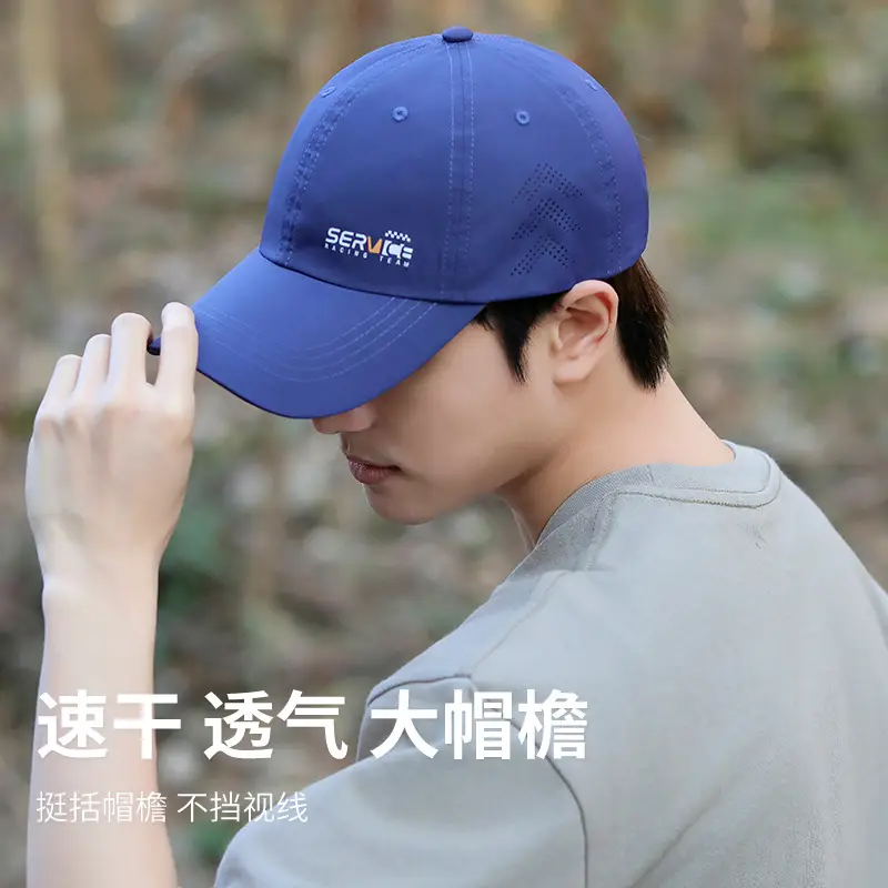 Men's Black Baseball Cap with Joker Letter Design - Image 2