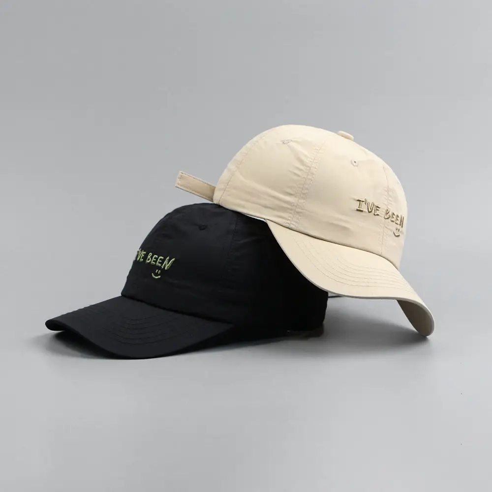 Beige "I Love Being Me" Cap for Men Women UV Protection — feature 2