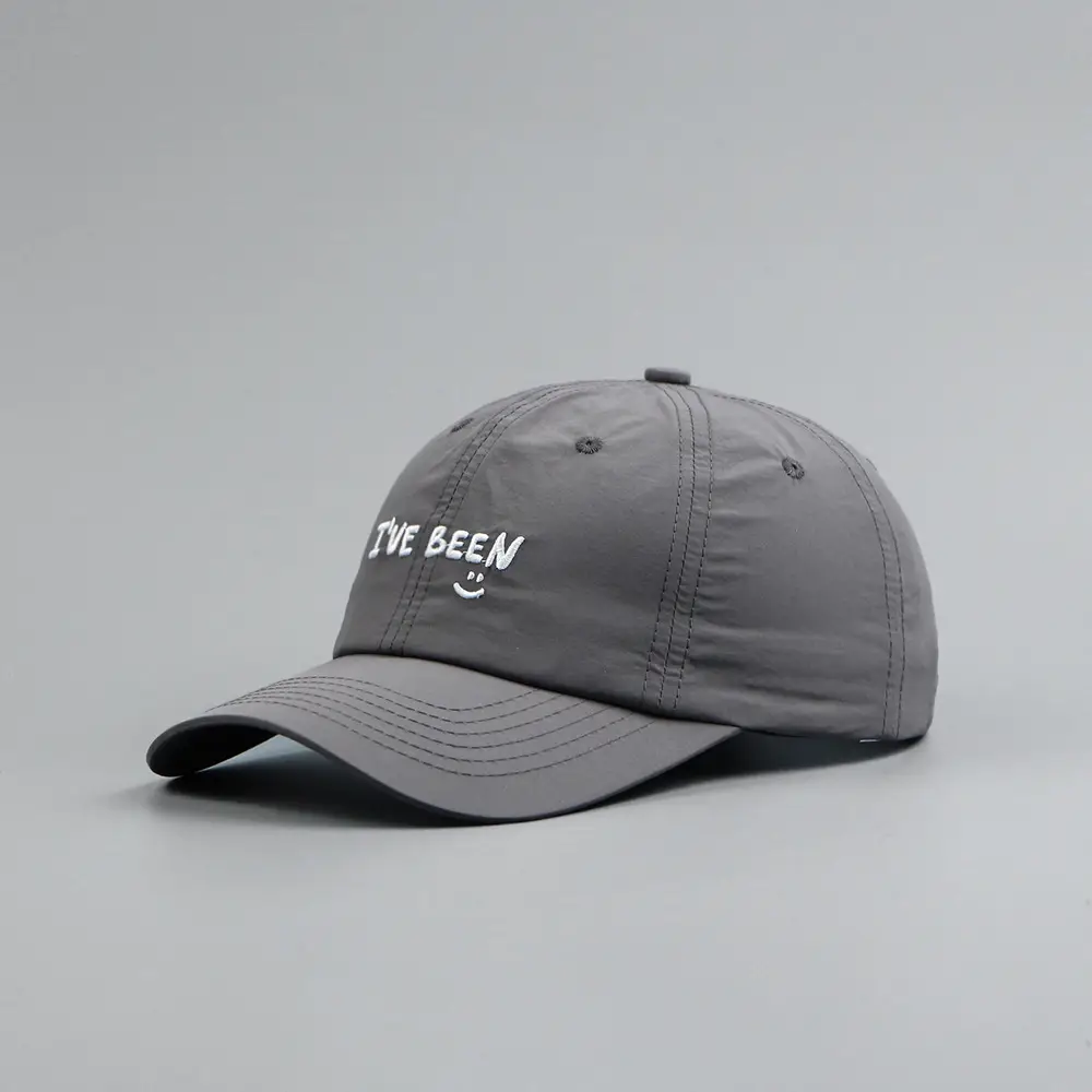 Beige "I Love Being Me" Cap for Men Women UV Protection