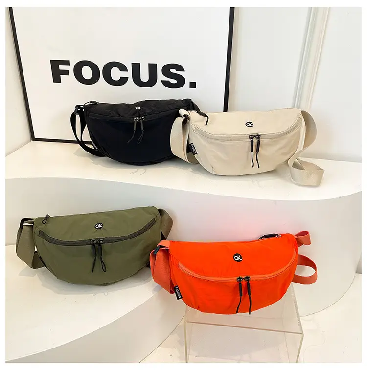 Orange Faux Leather Shoulder Crossbody Bag for Women — feature 1