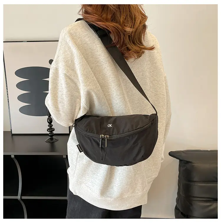 Orange Faux Leather Shoulder Crossbody Bag for Women — feature 24