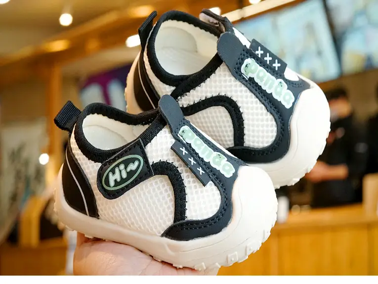 Baby Sneakers Spring Fall New Beginner 1-2Yrs Soft Sole Non Slip Mesh — feature 8