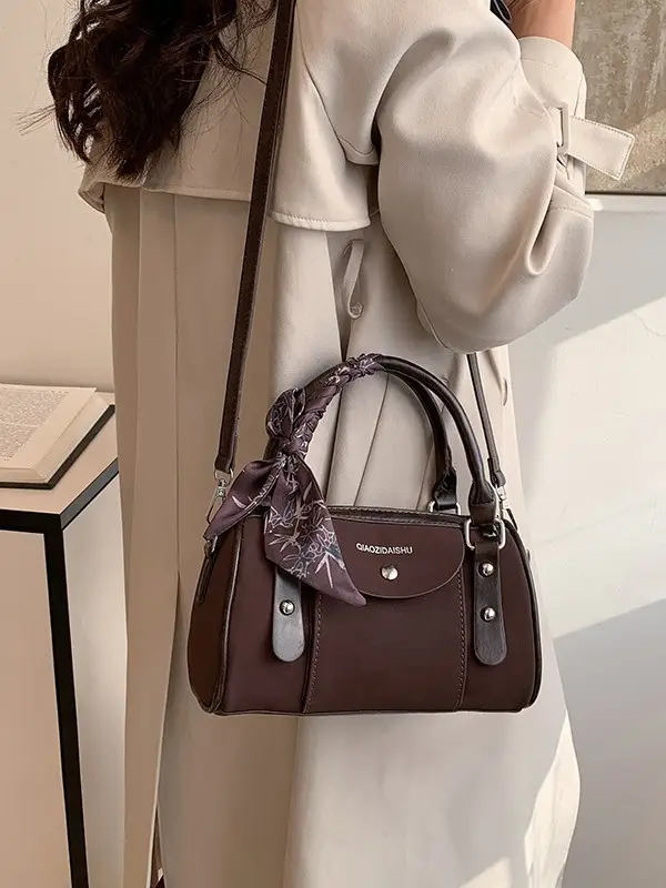Women Cross-Border Luxury Brown Shoulder Bag 2026 - Image 6