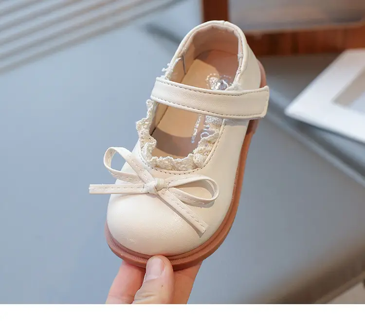 Baby Lolita Shoes Black Bow Spring Soft Sole — feature 17