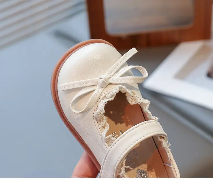 Baby Lolita Shoes Black Bow Spring Soft Sole — feature 19